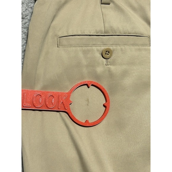 Nike Shorts Mens 36 Beige Tan Khaki Dri Fit Standard Fit Golf Casual Chino - Picture 14 of 14